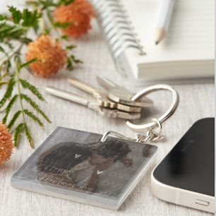 Porte-clefs Photo Couple romantique de la Saint-Valentin