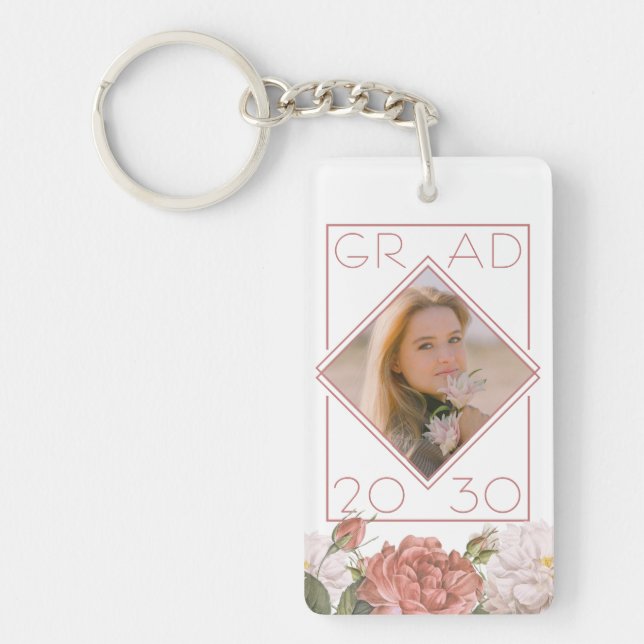 Porte-clefs Photo de conservation de la florale (Devant)