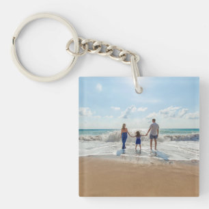 Porte-clefs Photo de famille personnalisée