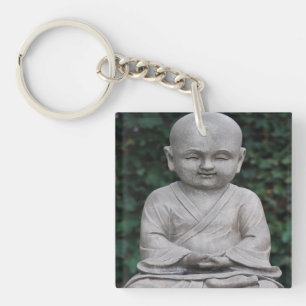 Porte-clefs Photo de la statue du Bouddah méditant