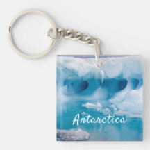 Photo de l'iceberg Antarctique avec texte