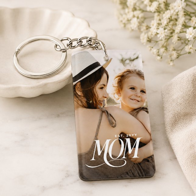 Porte-clefs Photo de Maman (Créateur téléchargé)