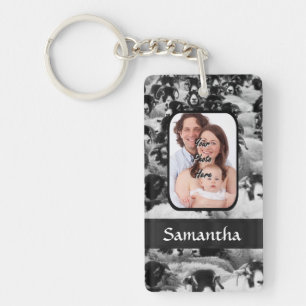 Porte-clefs Photo de mouton personnalisée