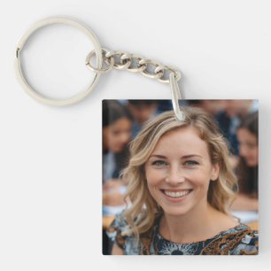 Porte-clefs Photo de professeur personnaliser