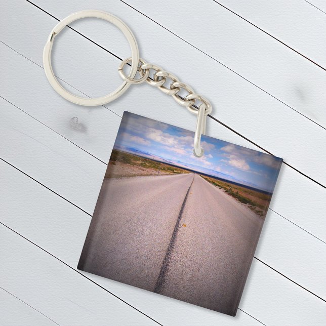 Porte-clefs Photo de vacances en road trip (Créateur téléchargé)