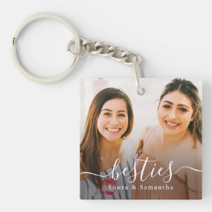 Porte-clefs Photo des noms de sécurité personnalisés