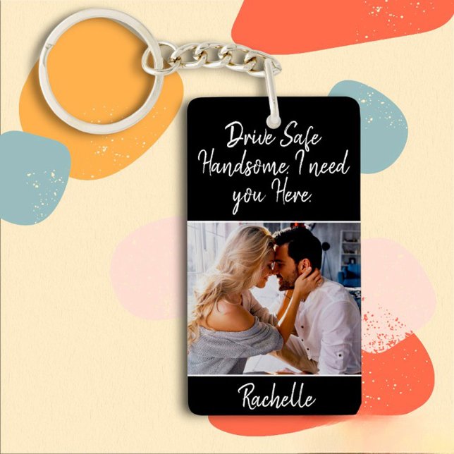 Porte-clefs Photo Drive Cadeau sans risque au mari ou au copai (Créateur téléchargé)