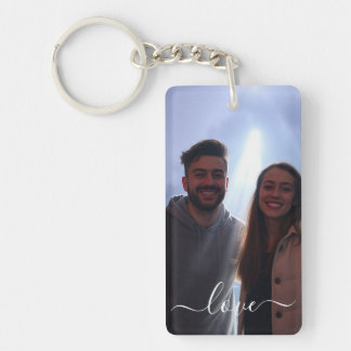 Porte-clefs Photo et texte 2 Collage photo