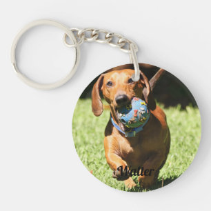 Porte-clefs Photo et texte personnalisés