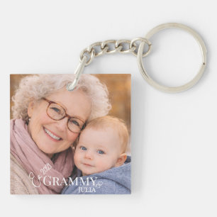 Porte-clefs Photo Grammy Année de création Design Moderne