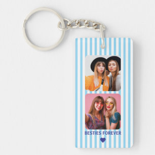 Porte-clefs Photo personnalisé de couple Petit ami Meilleures