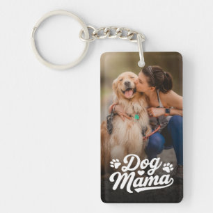 Porte-clefs Photo personnalisée de la maman du chien