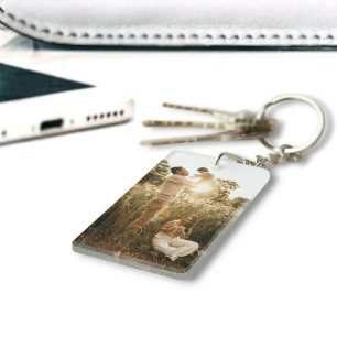 Porte-clefs Photo Personnalisée Double face Un Porte - clé Acr