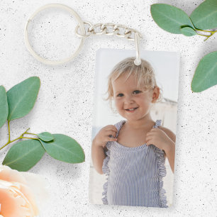 Porte-clefs Photo personnalisée   Enfants mignons Concevez vot