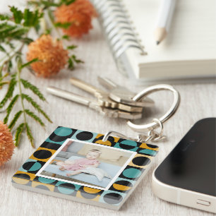 Porte-clefs Photo personnalisée et Motif