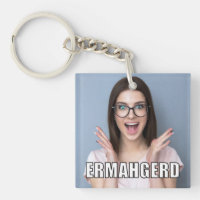 Photo personnalisée Funny Ermahgerd Style de mème