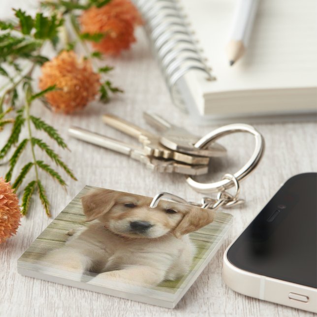 Porte-clefs Photo personnalisée image deux photos Double face (Devant Droit)