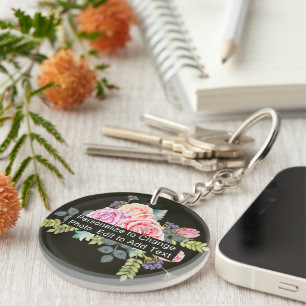 Porte-clefs Photo personnalisée Nom de l'art Monogramme Devis