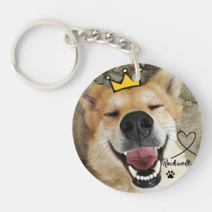 Porte-clefs Photo Personnalisée Pour Animaux De Compagnie Et N