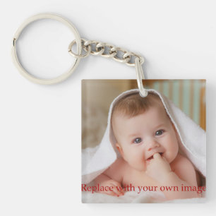 Porte-clefs Photo personnalisée pour bébé