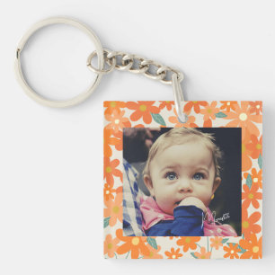Porte-clefs Photo personnalisée pour bébé