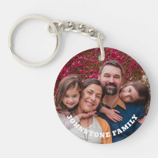 Porte-clefs Photo préféré personnalisé