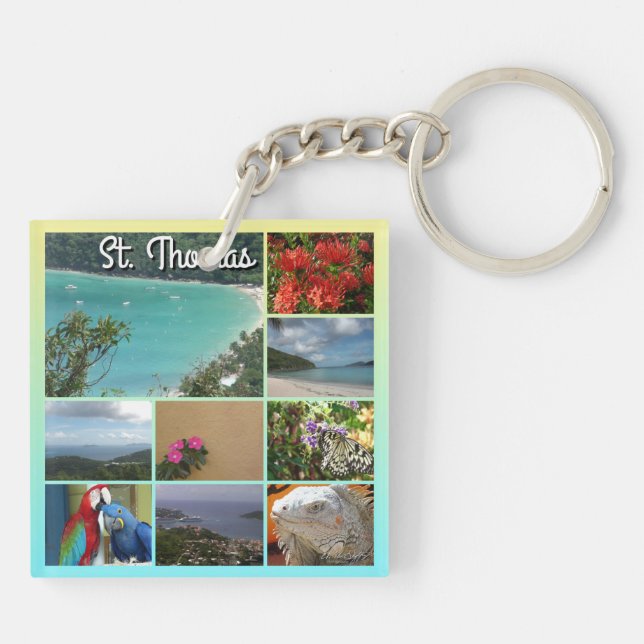 Porte-clefs Photo St. Thomas 6115 (Dos)