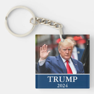 Porte-clefs Photo Trump