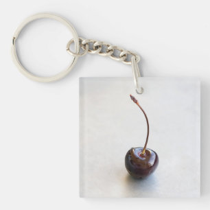 Porte-clefs Photographie de Cerise Rouge Fraîche