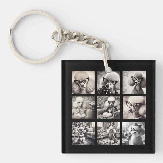 Porte-clefs Photos de collage amusants 9 (Devant)