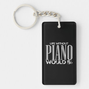 Porte-clefs Piano de vie Pianiste Lecteur Musicien Musique Cla