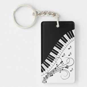 Porte-clefs Piano Keyboard Music Design