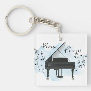 Porte-clefs Piano Player Musicien Porte - clé