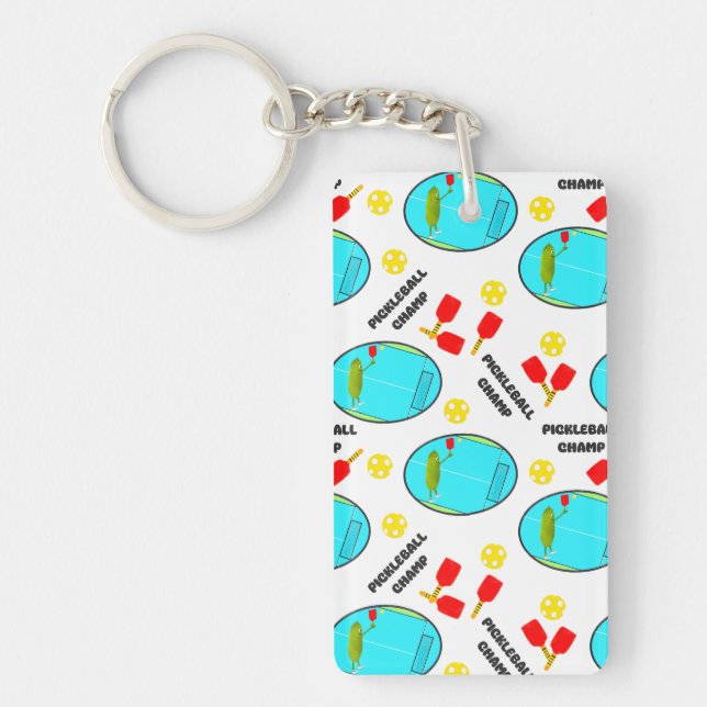 Porte-clefs Pickleball ! (Devant)