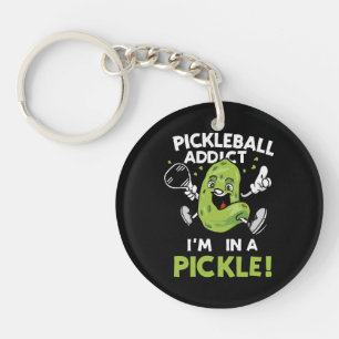 Porte-clefs Pickleball drôle