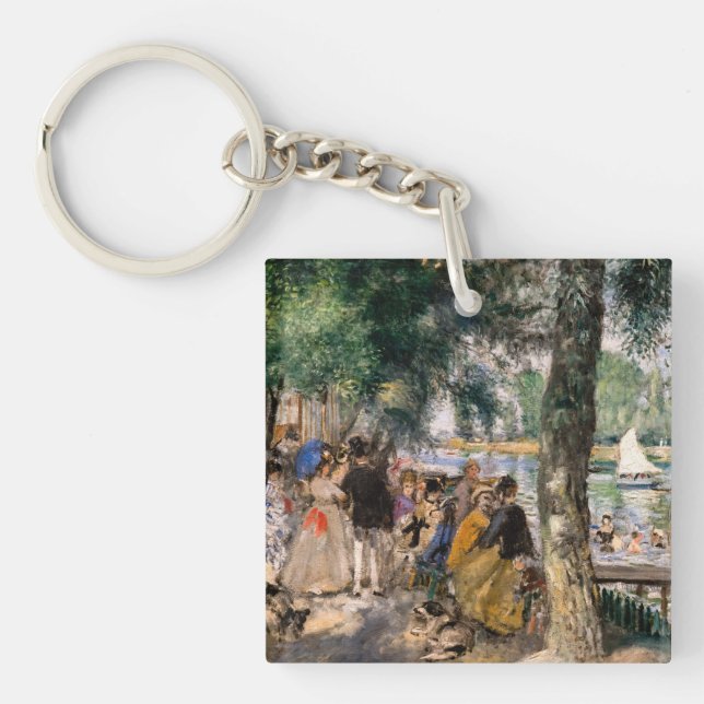 Porte-clefs Pierre-Auguste Renoir - Baignade sur la Seine (Devant)