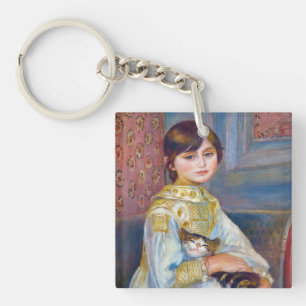 Porte-clefs Pierre-Auguste Renoir - Enfant au chat