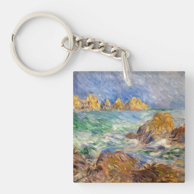 Porte-clefs Pierre-Auguste Renoir - Marine, Guernesey (Devant)
