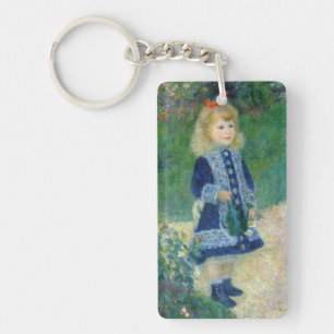 Porte-clefs Pierre-Auguste Renoir - Une fille avec une canne d
