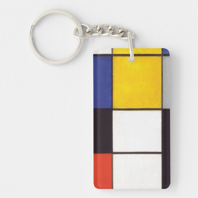 Porte-clefs Piet Mondrian-1306 (Devant)