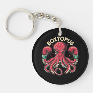 Porte-clefs Pieuvre Boxeur - Boxtopus
