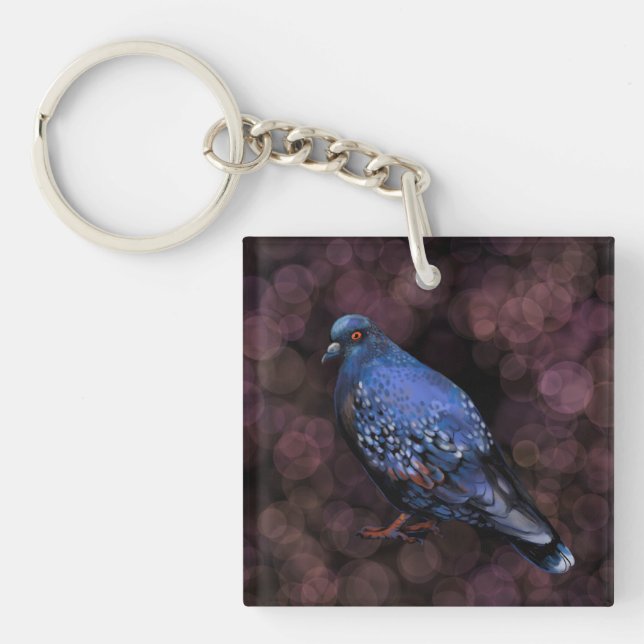 Porte-clefs Pigeon, Porte - clé (Devant)