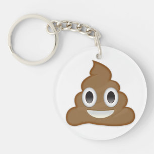Porte-clefs Pile de Poo Emoji