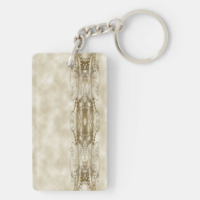 Porte-clefs Piliers d'or (Dos)