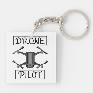 Porte-clefs Pilote De Drones Et De Drones