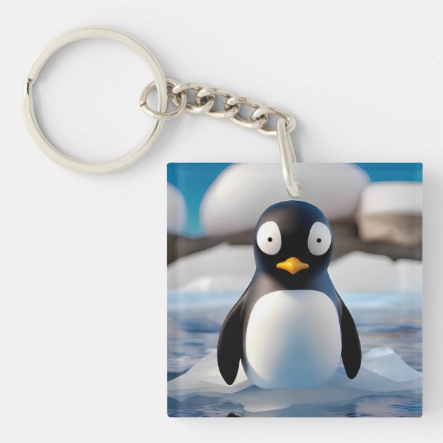 Porte-clefs Pingouin (Devant)