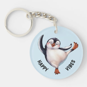 Porte-clefs Pingouin dansant