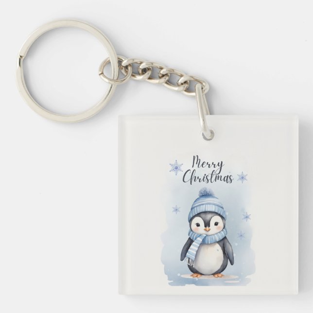 Porte-clefs "Pingouin mignon" (Devant)