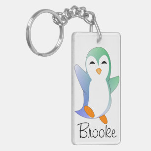 Porte-clefs Pingouin personnalisé
