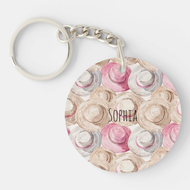 Porte-clefs Pink Cream Straw Hats  (Devant)